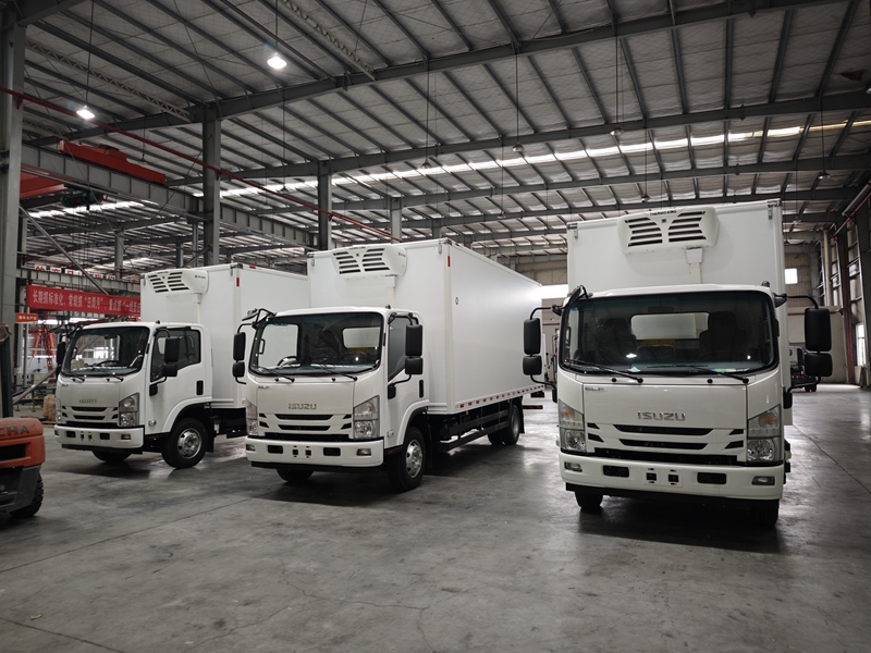 Central Asia-Qingling Isuzu Refrigerated Trucks