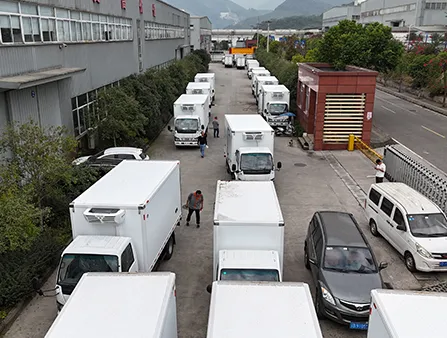 Central Asia-Qingling Isuzu Refrigerated Trucks