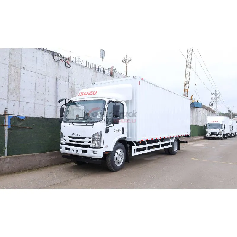 China ISUZU NPR trucks 4 5 7 tons NPR 700P Van trucks