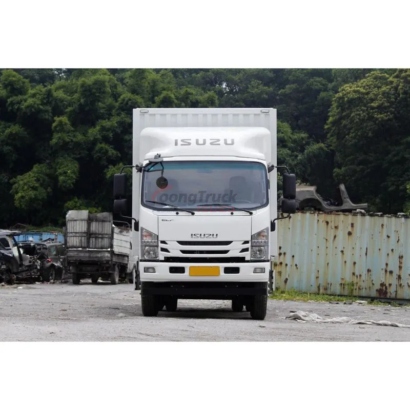 China ISUZU NPR trucks 4 5 7 tons NPR 700P Van trucks