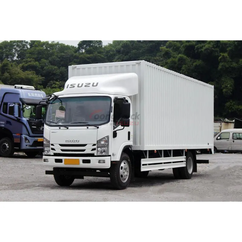 China ISUZU NPR trucks 4 5 7 tons NPR 700P Van trucks