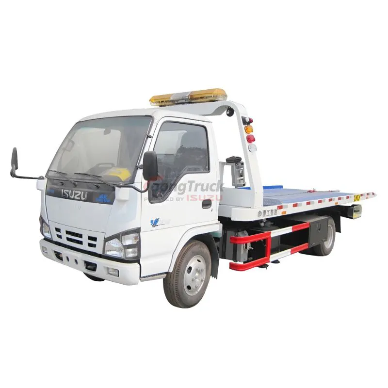 ISUZU NKR Flatbed Tow Truck