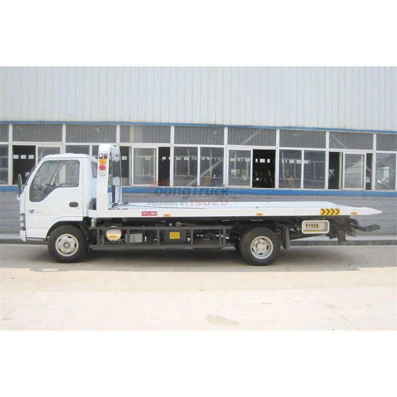 ISUZU NKR Flatbed Tow Truck