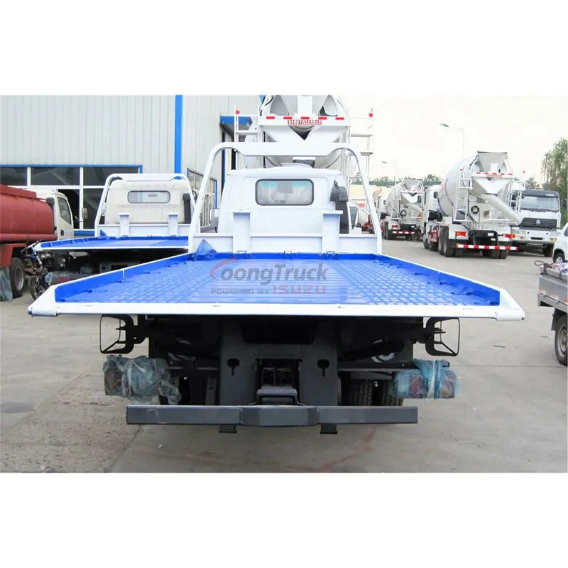 ISUZU NKR Flatbed Tow Truck