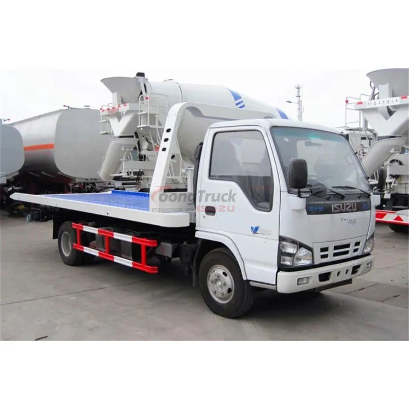 ISUZU NKR Flatbed Tow Truck