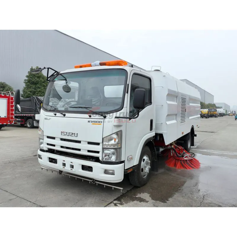 ISUZU-6 CBM Road Sweeper Truck