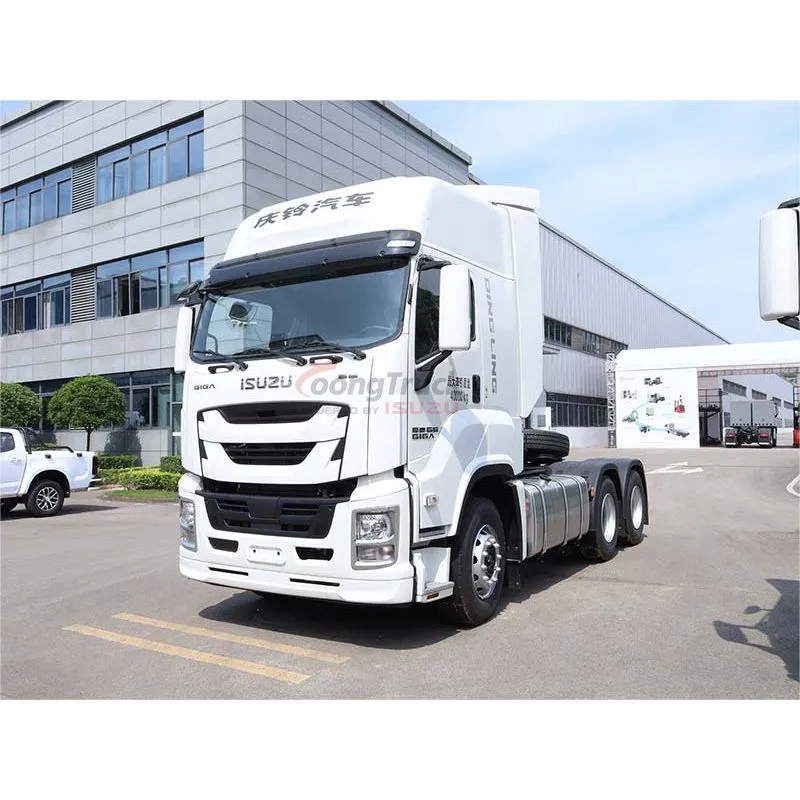 Qingling Isuzu Giga Tractor Truck VC66 6X4 High Roof Tractor Truck