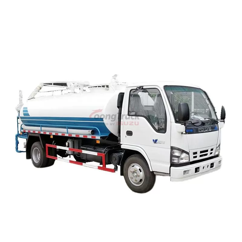 Isuzu NKR sewage cleaning truck