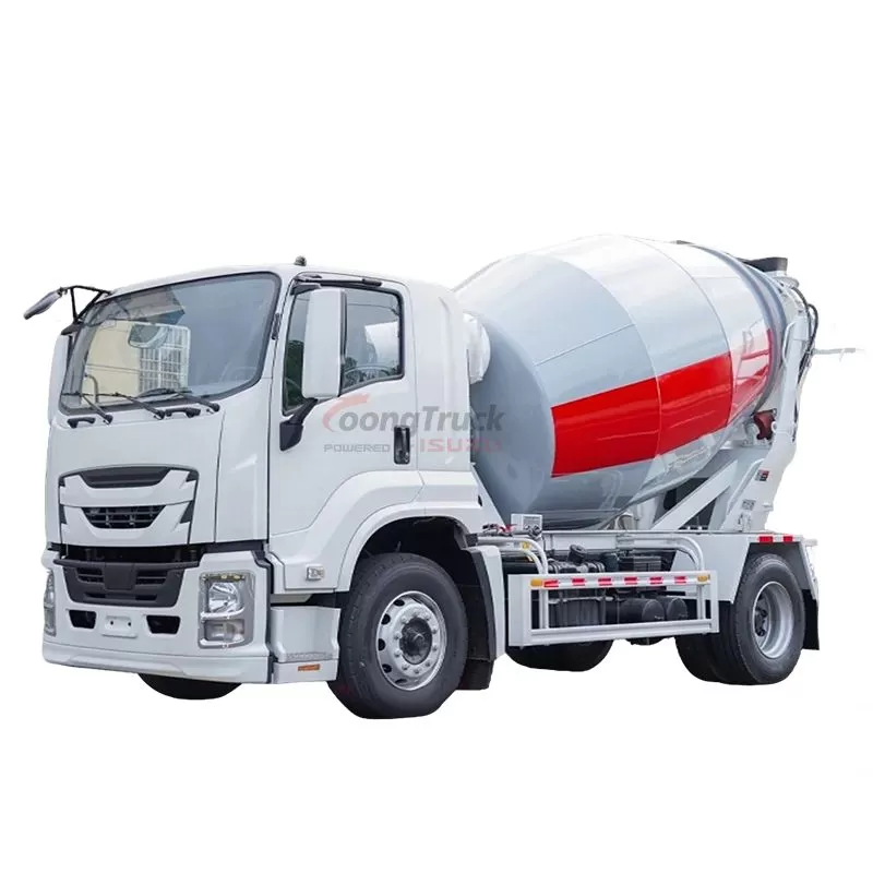 Isuzu 4X2 Heavy-Duty Concrete Mixer Truck with 6-8 Cubic Meters Capacity