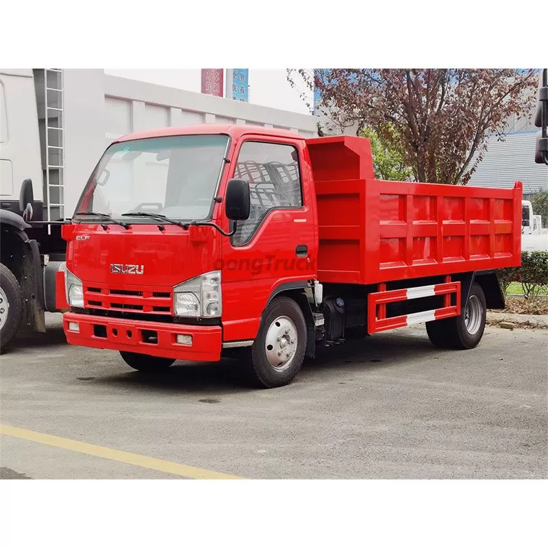 Isuzu 4JB1CN 98HP 3ton 4cbm Mini Dump Truck Sand Tipper Trucks