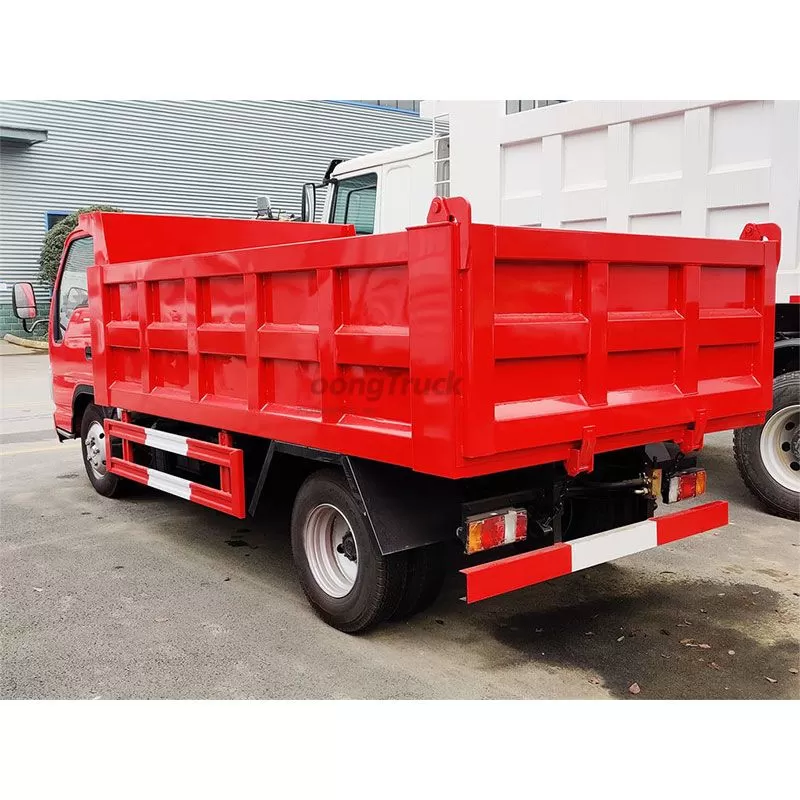 Isuzu 4JB1CN 98HP 3ton 4cbm Mini Dump Truck Sand Tipper Trucks