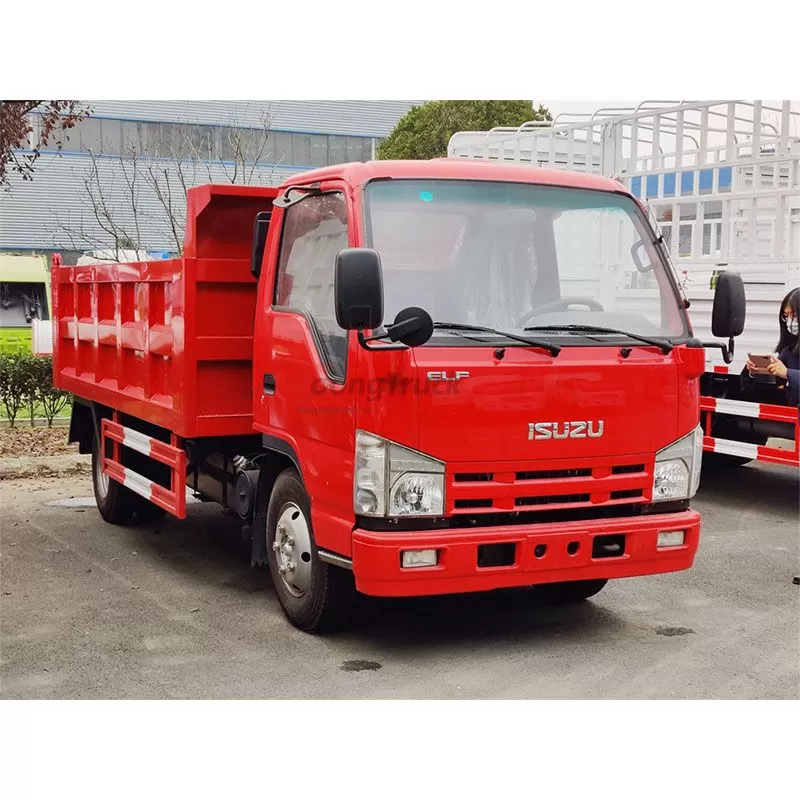 Isuzu 4JB1CN 98HP 3ton 4cbm Mini Dump Truck Sand Tipper Trucks