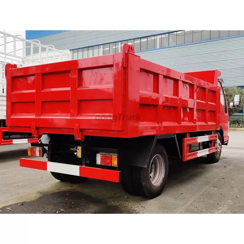 Isuzu 4JB1CN 98HP 3ton 4cbm Mini Dump Truck Sand Tipper Trucks