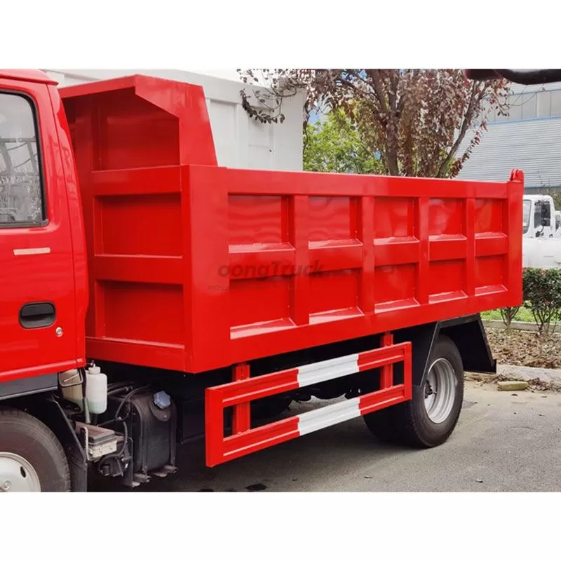 Isuzu 4JB1CN 98HP 3ton 4cbm Mini Dump Truck Sand Tipper Trucks