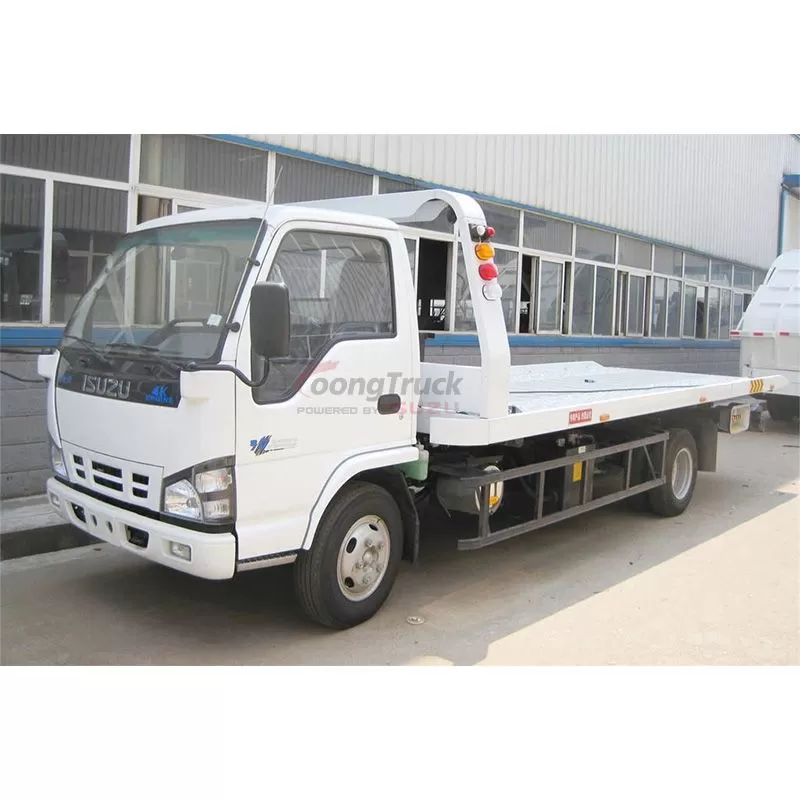 ISUZU NKR Flatbed Tow Truck