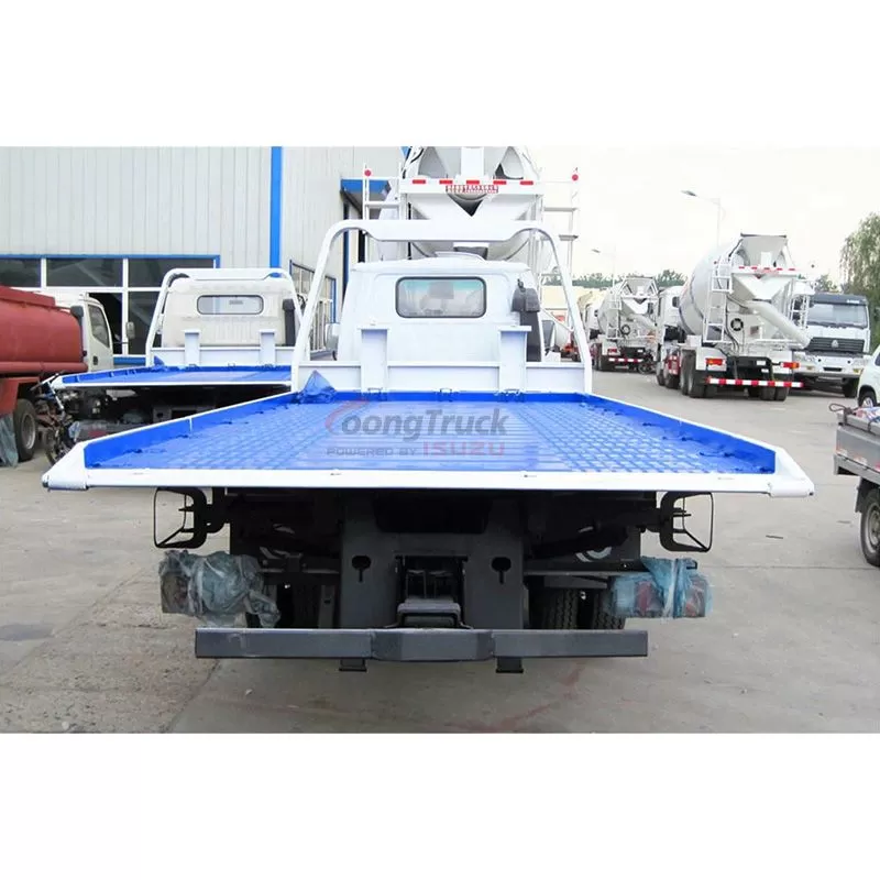 ISUZU NKR Flatbed Tow Truck