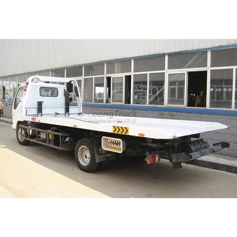 ISUZU NKR Flatbed Tow Truck