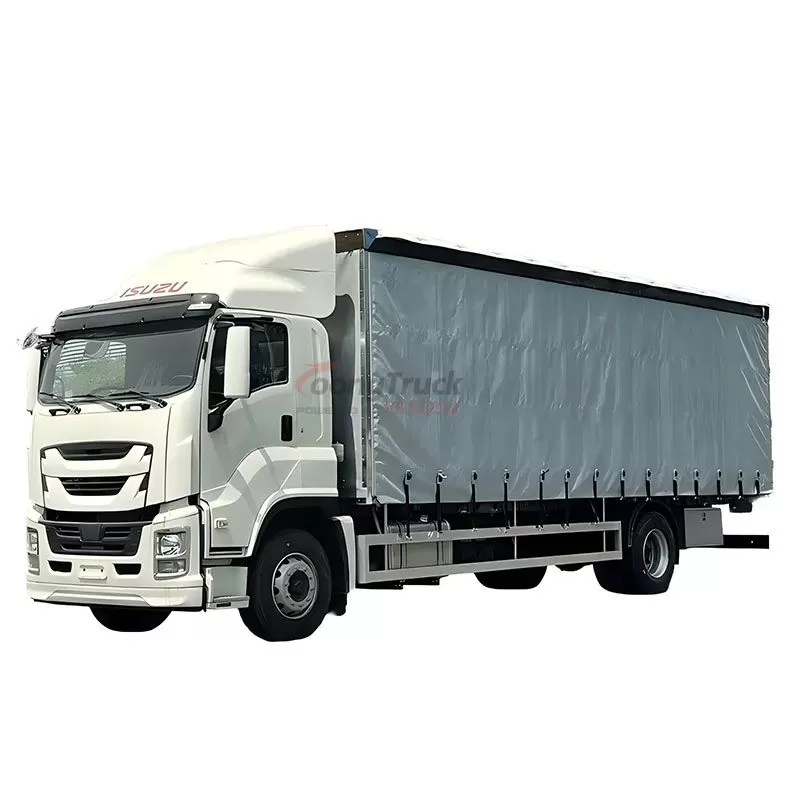 ISUZU GIGA 15 TON VAN BOX TRUCK WITH SIDE CURTAIN