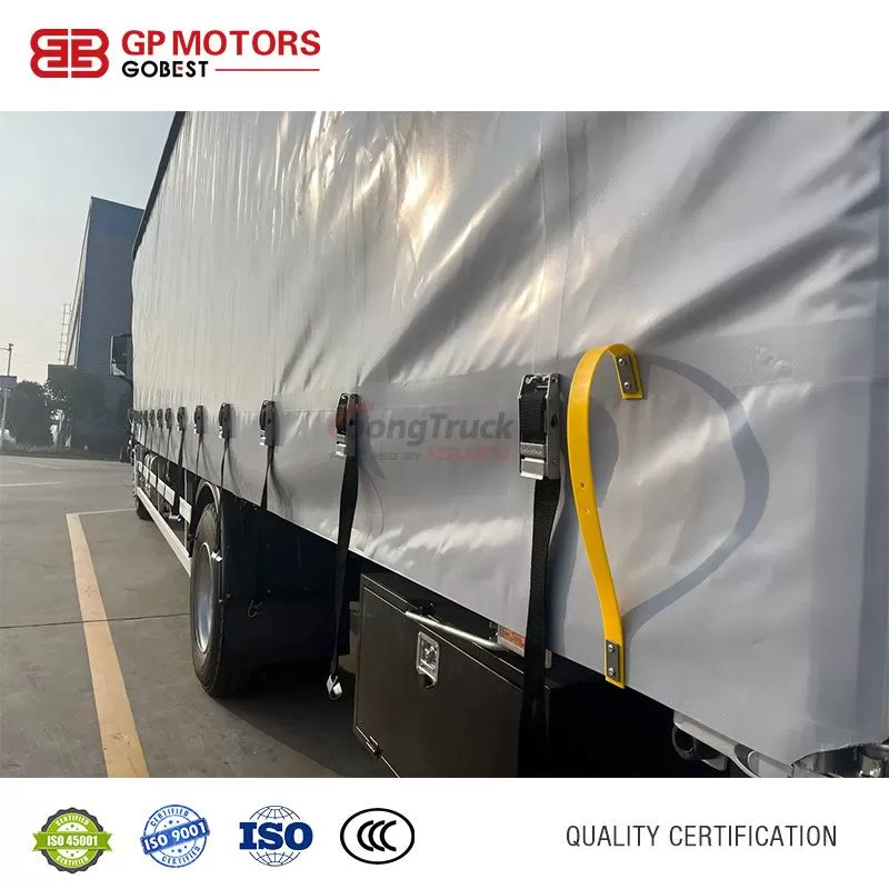 ISUZU GIGA 15 TON VAN BOX TRUCK WITH SIDE CURTAIN