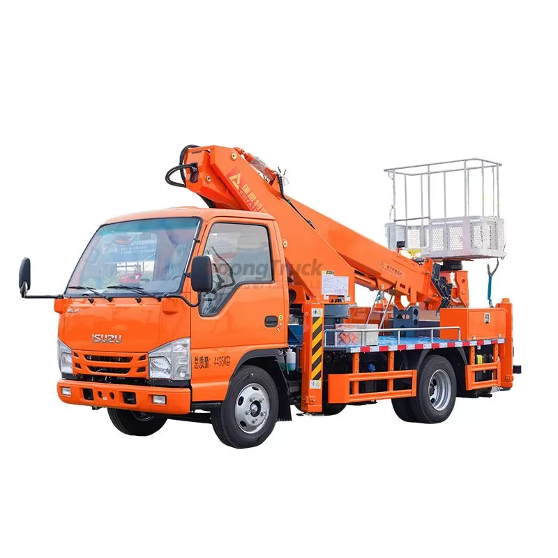 4X2 4X4 23m 28meters Aerial Manlift Work Platform Truck I-Suzu High Performance Aerial Truck