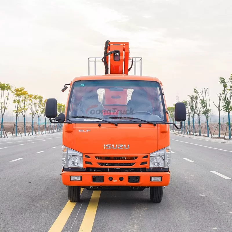 4X2 4X4 23m 28meters Aerial Manlift Work Platform Truck I-Suzu High Performance Aerial Truck