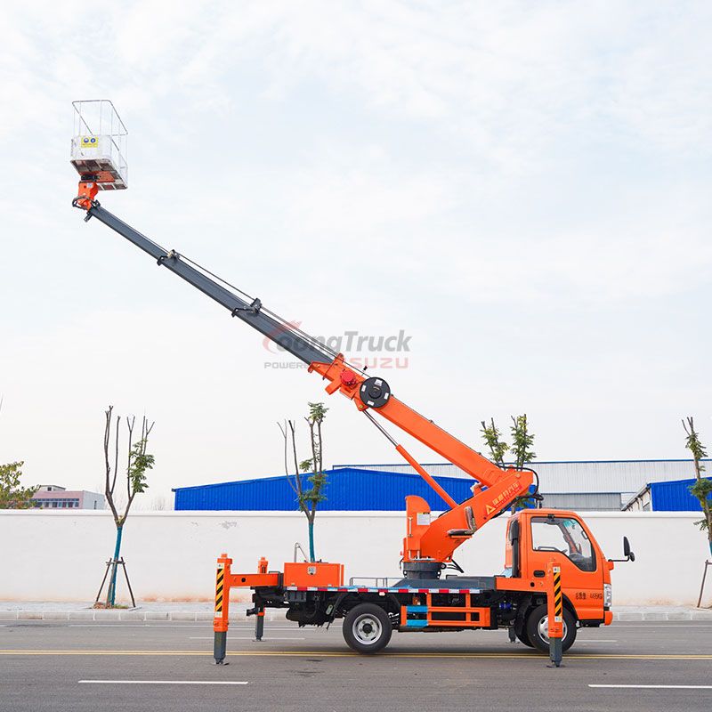 4X2 4X4 23m 28meters Aerial Manlift Work Platform Truck I-Suzu High Performance Aerial Truck